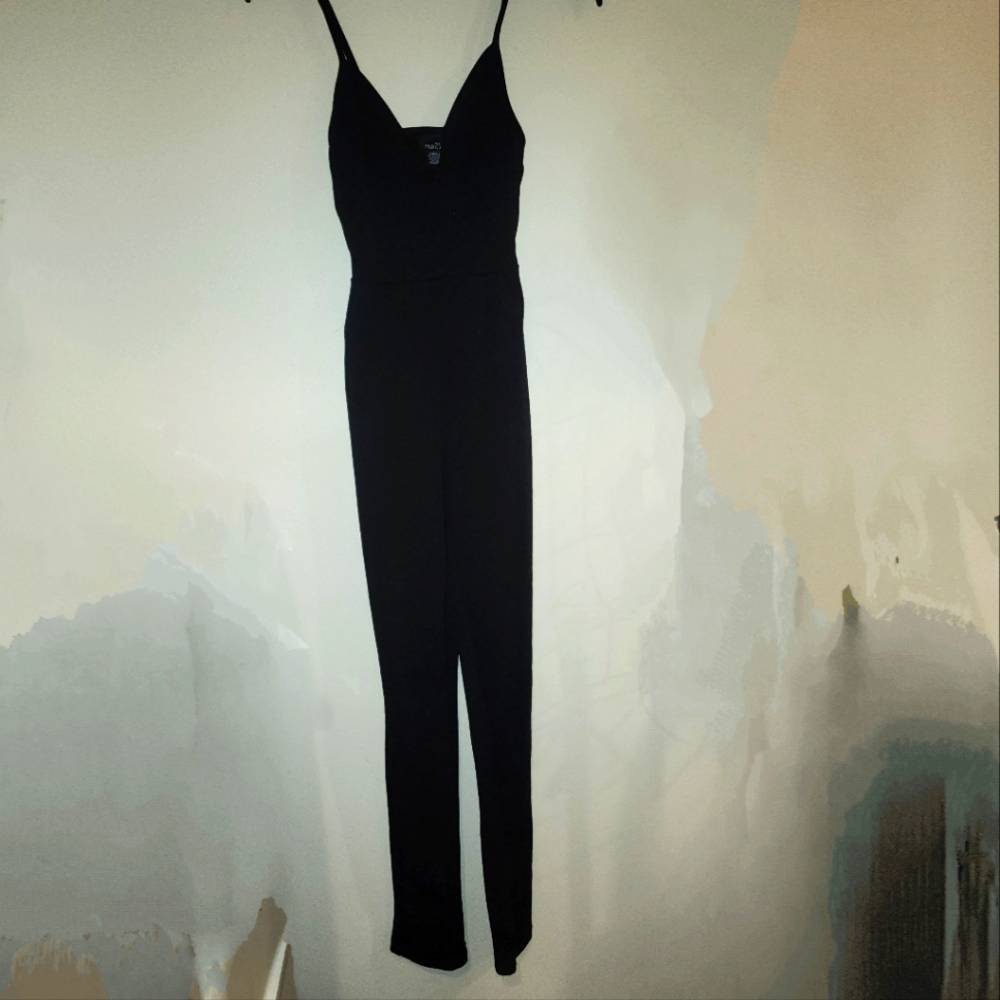 Rue21 Elegant Black Jumpsuit XS
